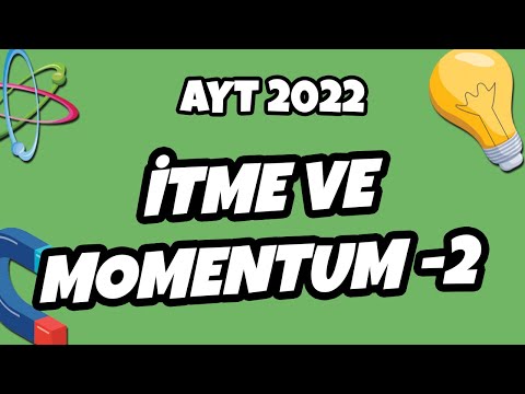 İtme ve Momentum -2 | AYT Fizik 2022 #hedefekoş