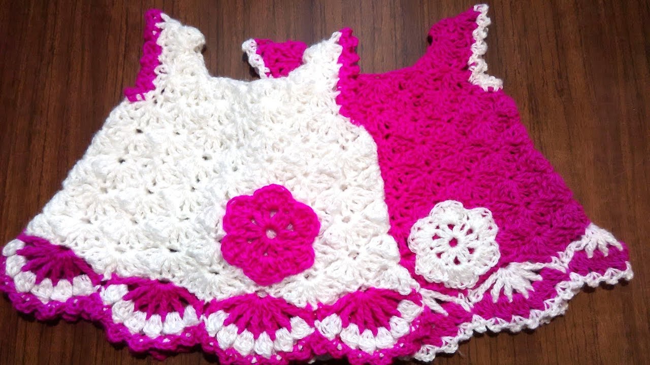 Платье 0-3-6 месяцев. 12 часть. Dress for the newborn.