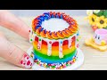 Colorful Rainbow Cake Miniature Rainbow Chocolate Cake Decorating Ideas Lotus Media