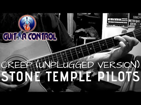 How To Play "Creep" By Stone Temple Pilots (Unplugged Version) - Easy Acoustic Guitar Lesson