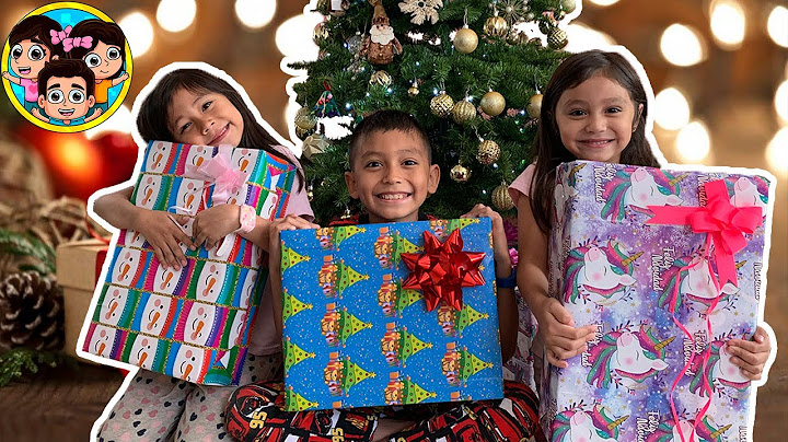 NUESTROS REGALOS DE NAVIDAD | Guzmancitos