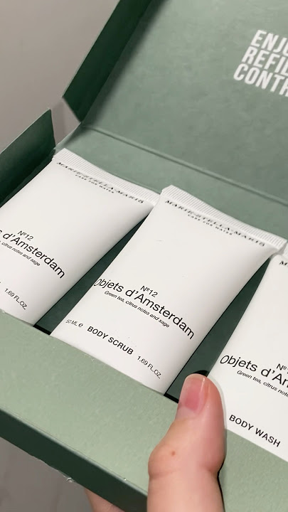 Unboxing a little luxury✨Marie-Stella-Maris - beautiful inside and out. #SelfCareMoments
