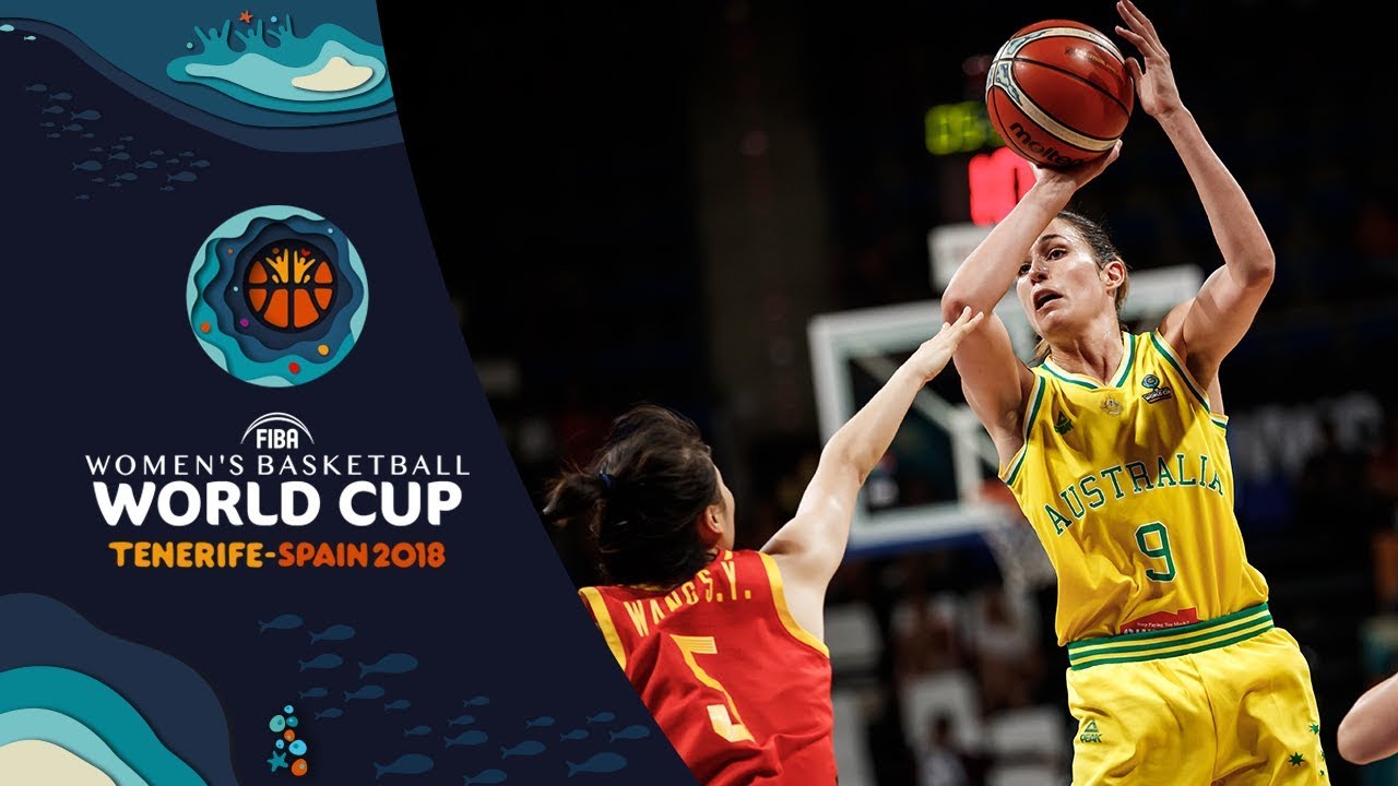 LASTTIMETHEYMET Australia v China Quarter-Final - Women's Basketball Cup - YouTube