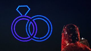 Wedding 250 Drone Show | Nandi Hills | Karnataka | BotLab Dynamics