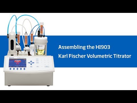 Assembling the HI903 Volumetric Karl Fischer Titrator