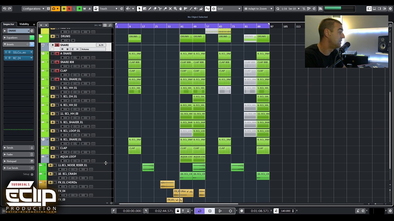 Psytrance Snare Technique by E-Clip