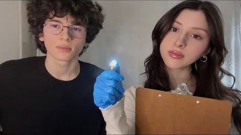 ASMR GIVING A FAST CRANIAL NERVE EXAM 🔦☆