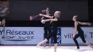 Yana KUDRYAVTSEVA (RUS) clubs - 2014 Thiais podium trainings