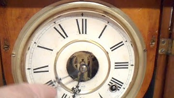 Antique Seth Thomas 8 Day Gingerbread Shelf Clock