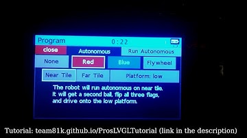 Vex V5 Autonomous Selector