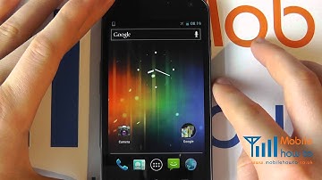 How To Set Flight/Airplane Mode - Samsung Galaxy Nexus
