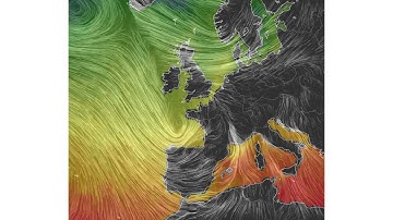 Storm Babet Earth Nullschool