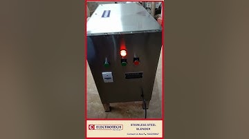 The Secret to Perfect Powder Mixing! 💊 | Industrial V-Blender #shorts