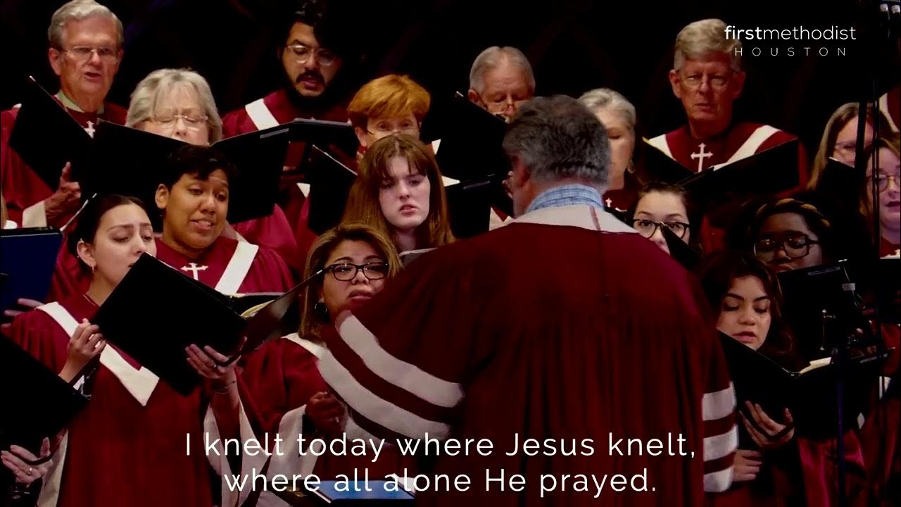 I walked today where jesus walked geoffrey o hara first methodist