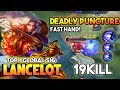 LANCELOT 19KILL ! Top 1 Global Lancelot S16 | Lancelot Gameplay By Jeje | Mobile Legends ✓