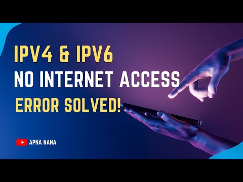 How to Fix the "IPv4/IPv6 No Internet Access" Error on Windows