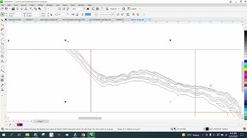 Corel Draw Tips & Tricks cut out a lake bigger than your laser bed Part 2