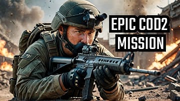 Call of Duty 2: The End of the Beginning - Epic Mission Gameplay