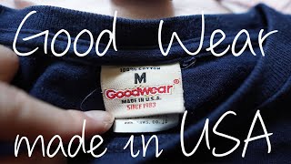 アメリカの伝統を受け継ぐ最強ポケットTシャツ　経年変化するGood Wearについてアラサーが独自の解説を行います。