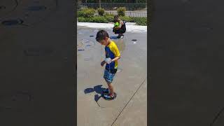 Alex playing at the water park 6-21-17