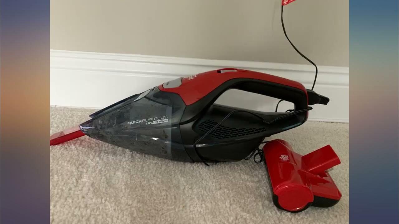 Dirt Devil Plus 16V Quick Flip Pro Cordless 16 Volt Lithium Ion Bagless
