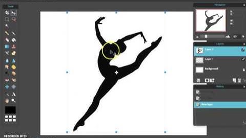 Pixlr Editor Tutorial : Glitter Gymnast 1