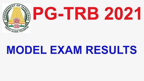 PG TRB MODEL EXAM RESULTS | VIBRANT ONLINE ACADEMY