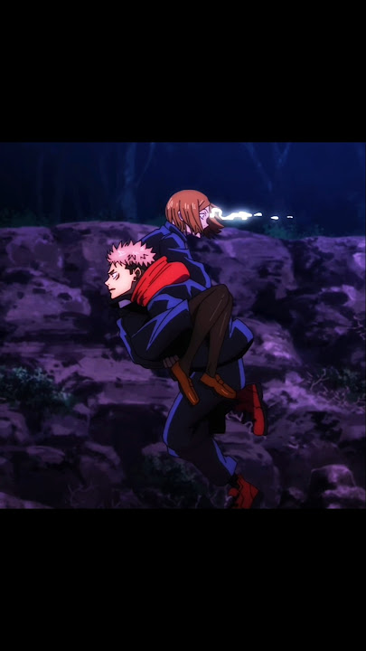 Itadori is Fast AF even while carrying nobara🔥💀| Jujutsu Kaisen Season 1|#anime #itadori #edit #jjk