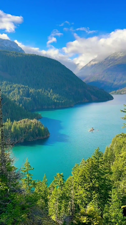Diablo Lake Vista Point #washington #northcascades #diablo #nature #lake