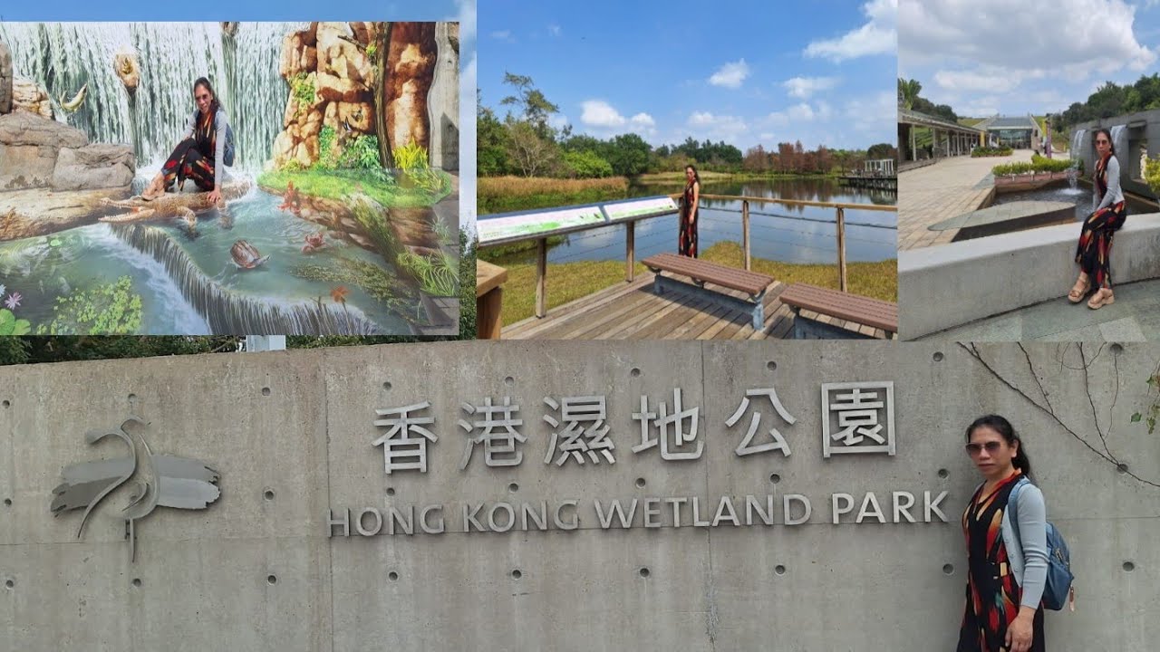 exploring hong kong wetland park, relaxing place