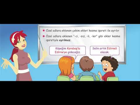 2. Sınıf Türkçe - Özel Adlara Gelen Ekler Nasıl Yazılır?
