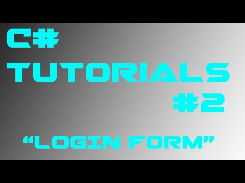 [C# Tutorials] #2 - Login Form - ZeuS