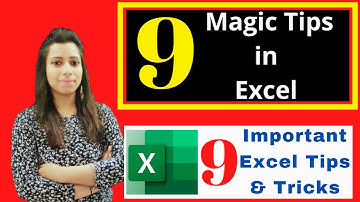 Top 9 Tips & Tricks in Excel in Hindi | Excel Tips and Tricks You Must Know | Excel Tricks Advanced🔥