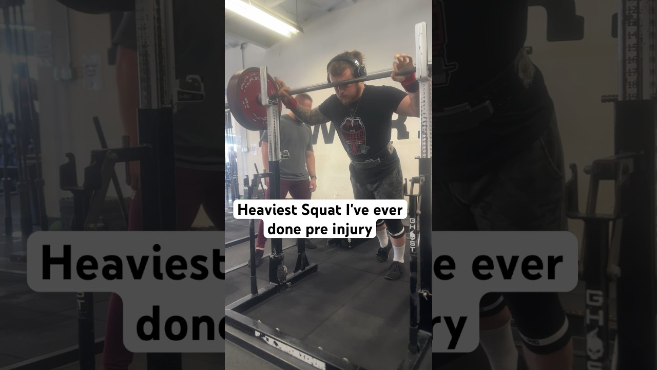 Matched Squat PR at Socal Powerlifting Gym 