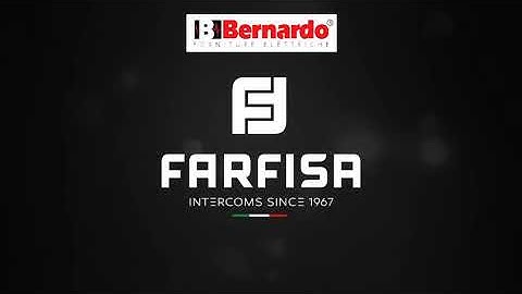 Video kit Alba Sette by Farfisa