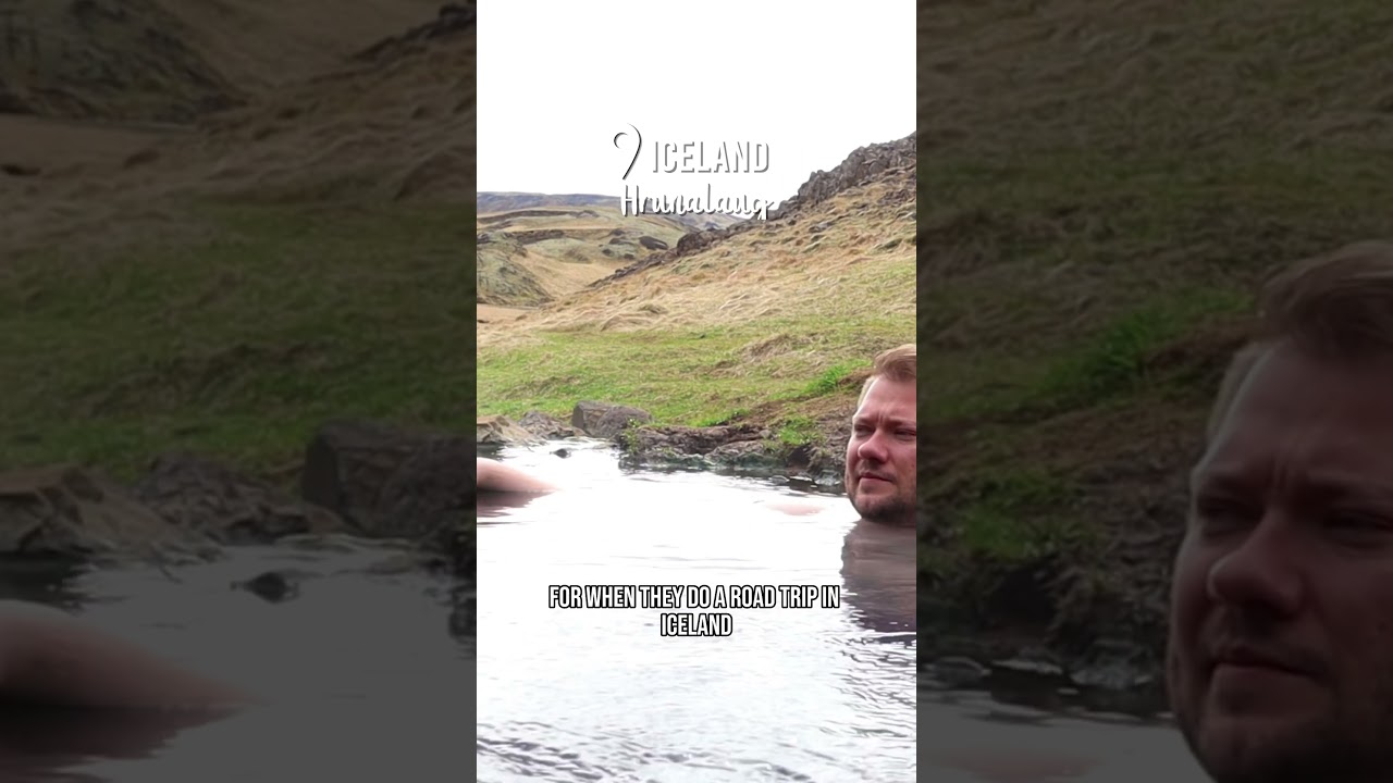 🤫 The Best Hidden Hot Spring in Iceland | Hrunalaug Hot Spring | Iceland Itinerary