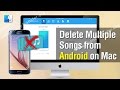 Merge Duplicate Songs | How to Delete Multiple Songs from Android Phone on Mac