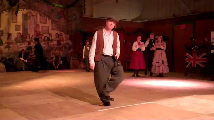 Old-style Irish step dance - Michael Riemer at the...