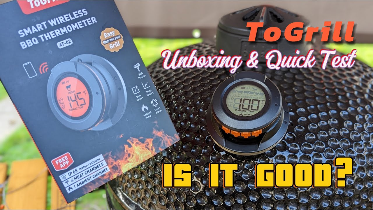 ToGrill Thermometer UNBOXING & TESTING REVIEW Grill Thermometer 