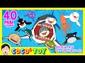 40min encocostoy songs 1 2 3 4th 14 songs mvgreat white shark song etcnursery rhymes