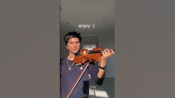 Thumbnail of young and beautiful (lana del rey) - dramatic violin solo part 2 #shorts