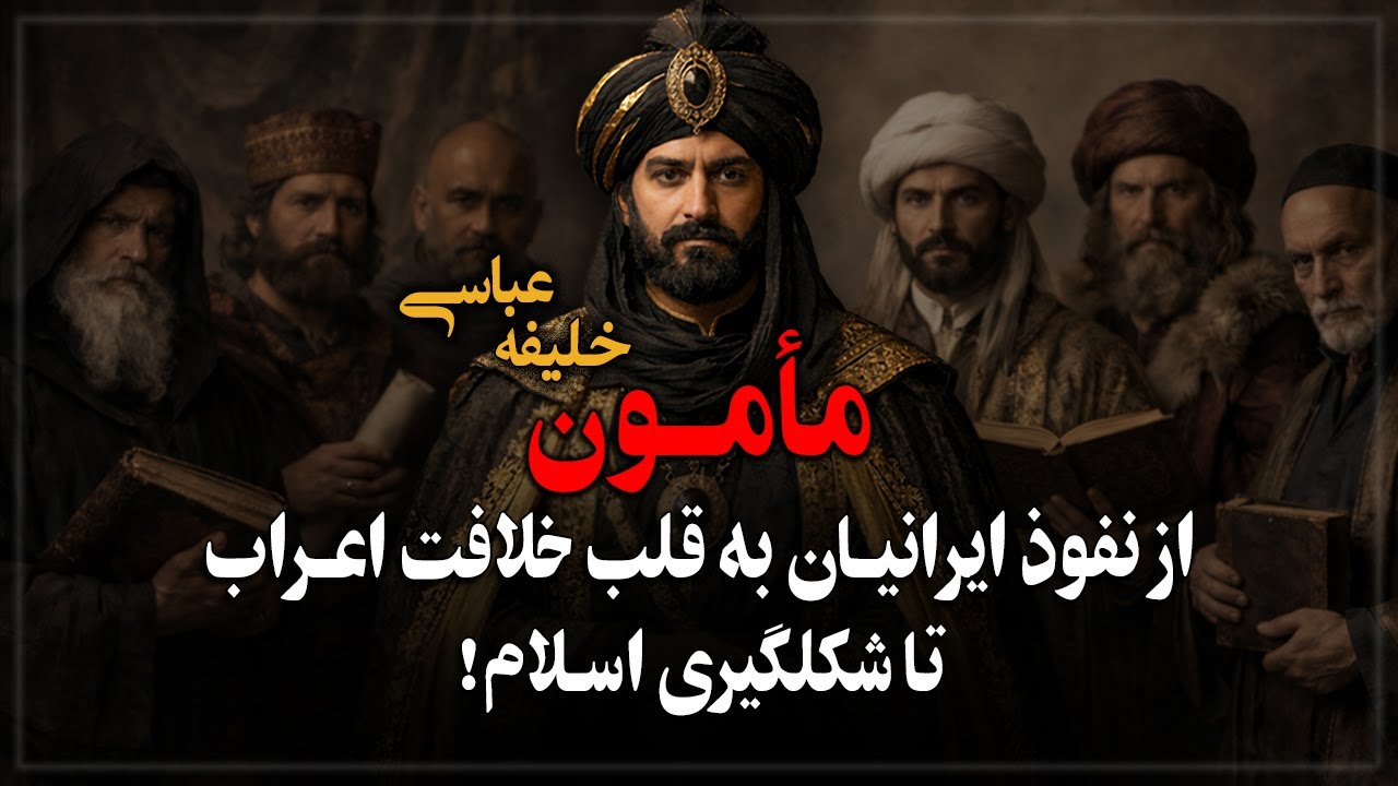 ⁣دوره نفوذ ایرانیـان به قلب خلافت اعراب و شکل گیری اسـلام؛ «مأمـون عباسی»