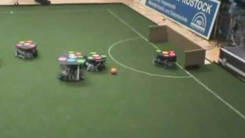 2006 RoboCup SSL Qualification Video of Botnia Team