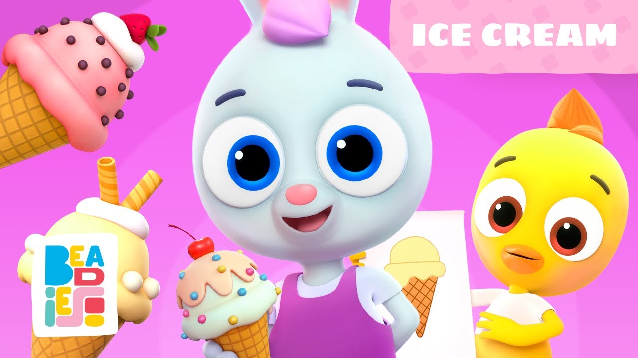 Ice cream — episode 10 (season 2) — 1 hour compilation — Beadies | Educational cartoons for kids
