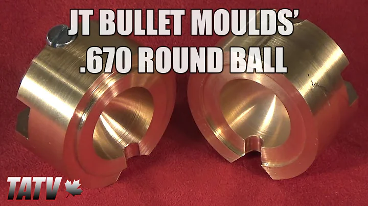 JT Bullet Moulds' .670 Round Ball Mold