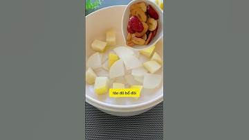 Củ cải trắng kết hợp với lê để nấu chung có nhiều lợi ích, rất tốt cho sức khỏe khi ăn vào mùa đông.