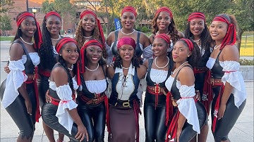 The Lambda Psi Chapter of Delta Sigma Theta Sorority, Inc. Fall 2024: NPHC Yardshow