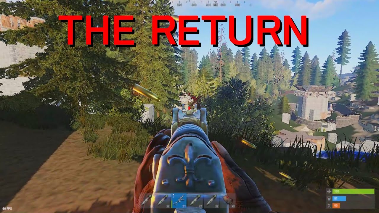 Rust PvP - 11,000 HOUR RUST PLAYER RETURNS but on a laptop... - YouTube