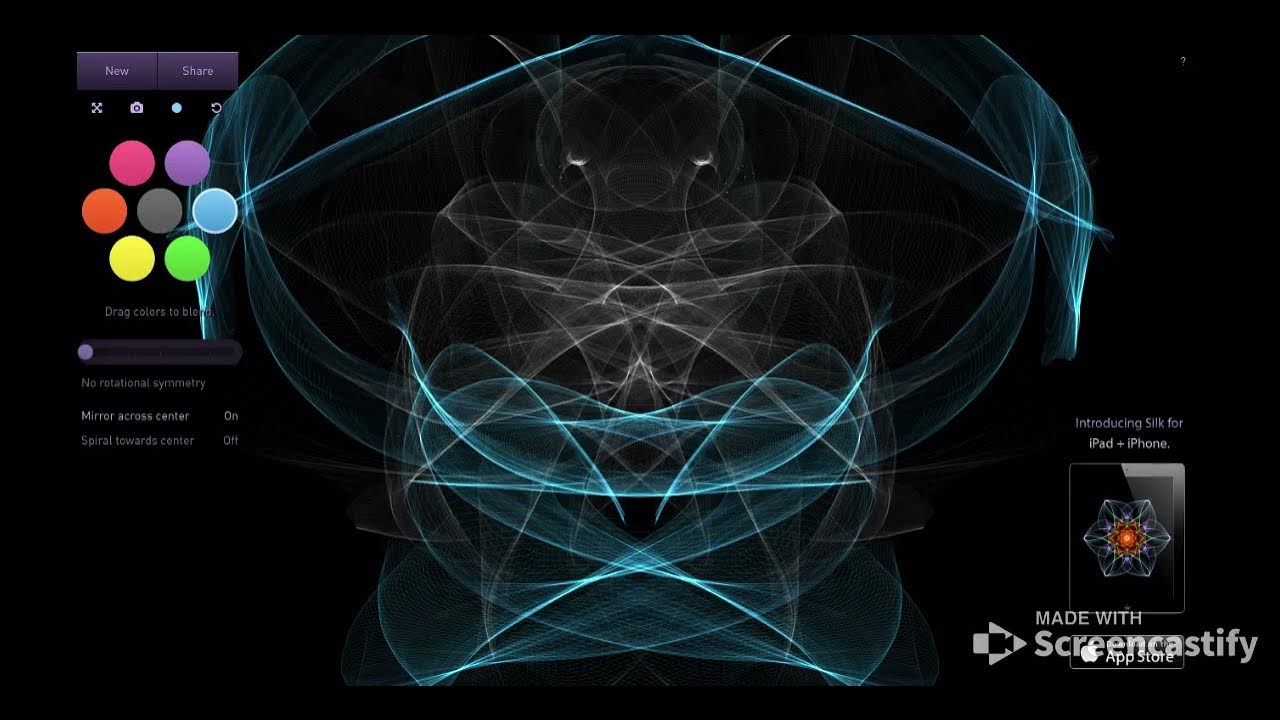 Silk Interactive Generative Art YouTube