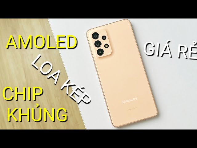 UNBOX GALAXY A33 5G: CHIP MẠNH, AMOLED 90HZ, CHỐNG NƯỚC, CAM OIS, RẺ NHƯ XIAOMI!!!